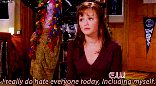 Rory Gilmore accurately describing my insecurities surrounding my writing